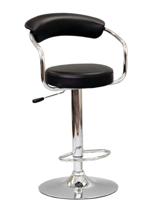 Chiara modern bar stool black