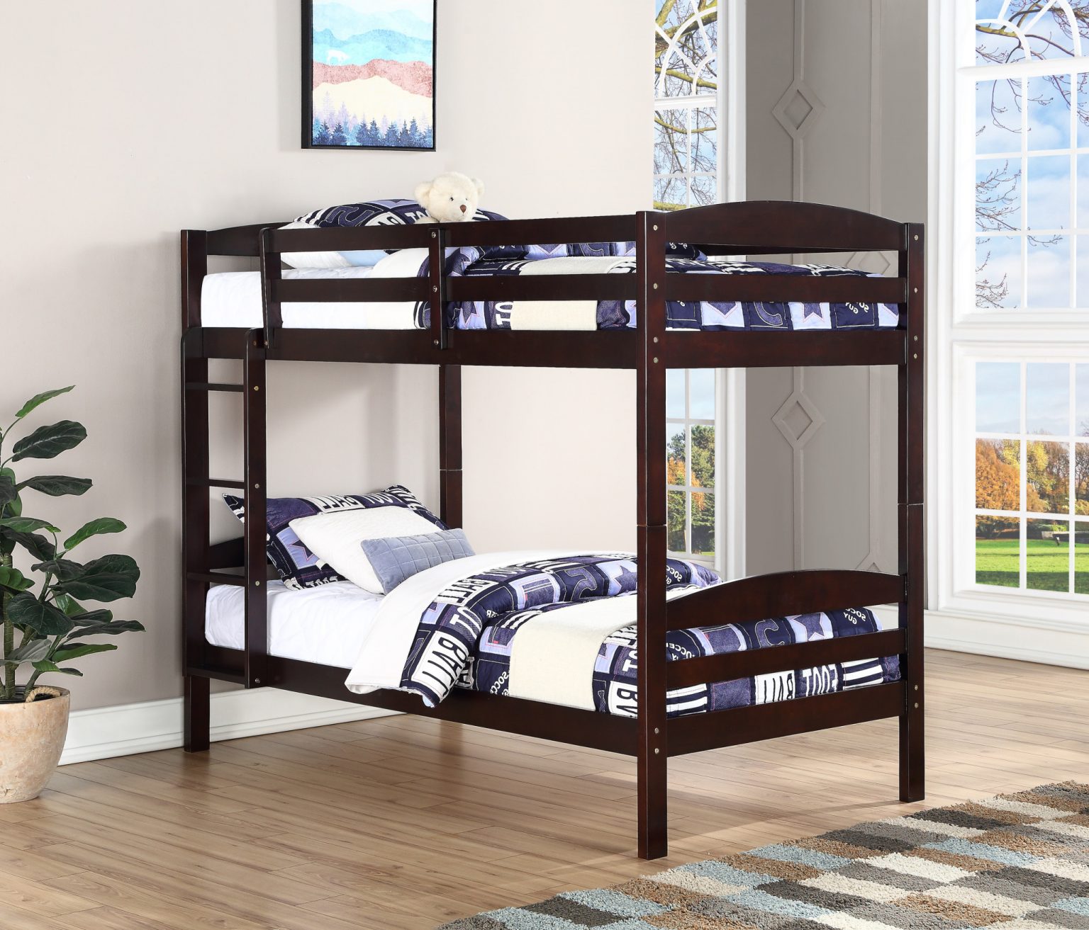 Single/Single Esspresso Bunk Bed For Sale ️ Shop Bunk Beds