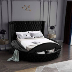 Dubai Platform Bed Black