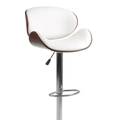 Bouctouche modern bar stools white