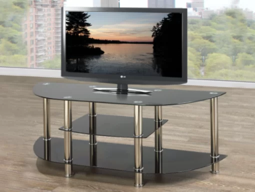 Chelsea glass TV stand