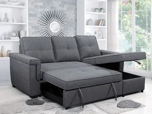Greece sectional sofa bed with storage