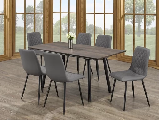 Mactaquac wood table grey