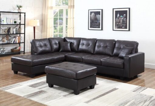 Large Espresso Sectional