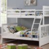 Deniska Single over Double Bunk Bed White